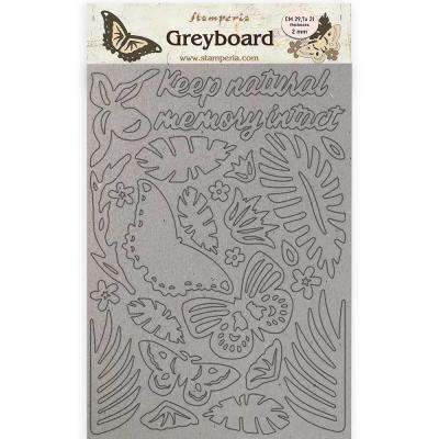 Stamperia Greyboard - Butterflies